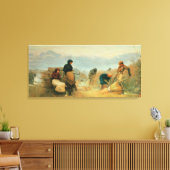 Zu den Fens, 1878 Leinwanddruck (Insitu (Wohnzimmer))