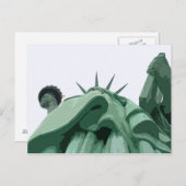 Zu den Füßen der Freiheit Postkarte (Vorne/Hinten)