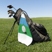 ZU DEN GRÜNTÖNEN GOLFHANDTUCH (Gras)