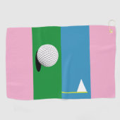 ZU DEN GRÜNTÖNEN GOLFHANDTUCH (Horizontal)