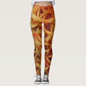 Zu den Liebe-Spaghettis Leggings (Vorderseite)