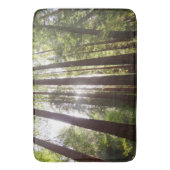 Zu den Redwoods am Morgen Badematte (Vorderseite Vertikal)