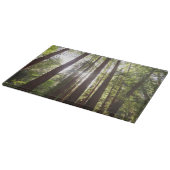 Zu den Redwoods am Morgen Schneidebrett (Ecke)