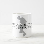 Zu den Skaten oder nicht zu den Skaten Kaffeetasse (Mittel)