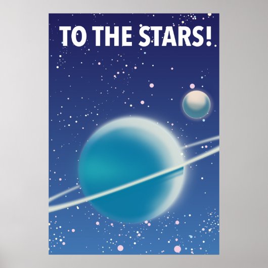 Zu den Sternen! Poster (Vorne)