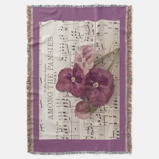 Zu den Stiefmütterchen Decke (Vorderseite Vertikal)