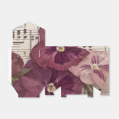 Zu den Stiefmütterchen Geschenkschachtel (Ungefaltet)