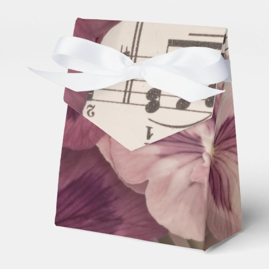 Zu den Stiefmütterchen Geschenkschachtel (Vorderseite)