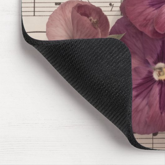 Zu den Stiefmütterchen Mousepad (Ecke)