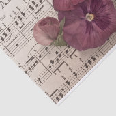 Zu den Stiefmütterchen Seidenpapier (Ausschnitt)