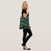 Zu den unterwegs "Blue & Green Moving Vehicles Boy Tasche (Am Model)