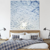 Zu den Wolken und darüber hinaus Leinwanddruck (Insitu (Schlafzimmer))