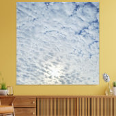 Zu den Wolken und darüber hinaus Leinwanddruck (Insitu (Wohnzimmer))