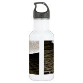 ZU DER ZEIT SCHMELZENDER SCHNEE, EIN EDELSTAHLFLASCHE (Rückseite)