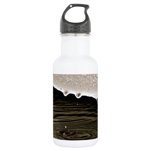 ZU DER ZEIT SCHMELZENDER SCHNEE, EIN EDELSTAHLFLASCHE (Vorderseite)
