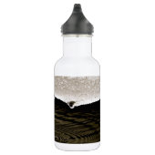 ZU DER ZEIT SCHMELZENDER SCHNEE, EIN EDELSTAHLFLASCHE (Rechts)