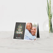 zu dieser Jahreszeit Feiertagskarte (Vorderseite)