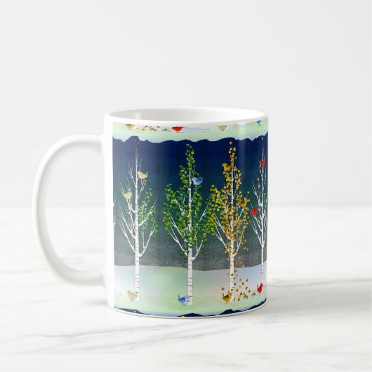 zu dieser Jahreszeit Kaffeetasse (Links)