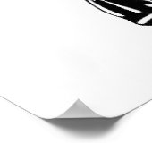 Zu dunkel zum Lesen Poster (Ecke)