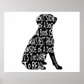 Zu dunkel zum Lesen Poster (Vorne)