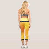 Zu echte Frauenrechte Hochwaiste Capris (Rückseite)