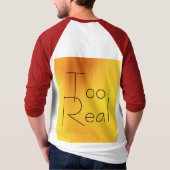 Zu echter T - Shirt für Frauenrechte Männer (Rückseite)