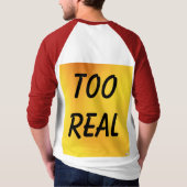 Zu echter T - Shirt für Frauenrechte Männer (Rückseite)