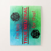 Zu echtes neutrales Rätsel Puzzle (Vertikal)