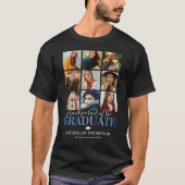 Zu Ehren des Graduate Foto Collage T - Shirt (Vorderseite)