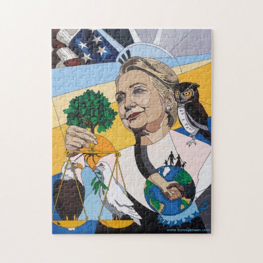 Zu Ehren Hillary Puzzle (Vertikal)