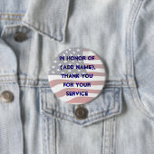 Zu Ehren Ihres militärischen Buttons (Beispiel)