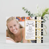 Zu einem guten Foto Piano Einladung (Stehend Vorderseite)