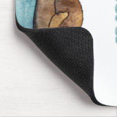 Zu einem otterly fantastischen Vati Seeotter Mousepad (Ecke)