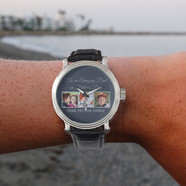 Zu einem Phantastischen Vater am Foto des Vaters Armbanduhr (Von Creator hochgeladen)