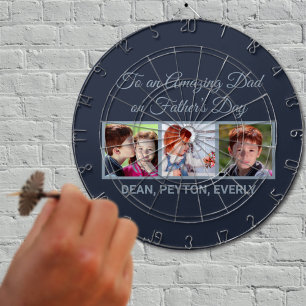 Zu einem Phantastischen Vater am Foto des Vaters Dartscheibe