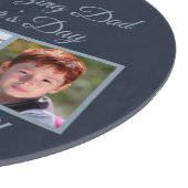 Zu einem Phantastischen Vater am Foto des Vaters Schneidebrett (Ecke)