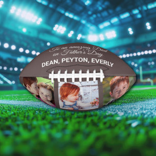 Zu einem Phantastischen Vater am Vatertag Custom F Football