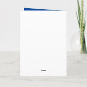 Zu einem Sohn am Valentinstag Tiger Karte (Rückseite)