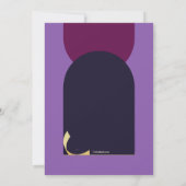 Zu einer Ballett-Erwägung Einladung (Rückseite)