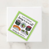 Zu einer (Sushi) Roll Gratulationen Feier Geschenkanhänger (Beispiel)