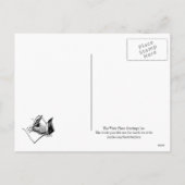 Zu einer wundervollen Familienvalentinerkarte Feiertagspostkarte (Rückseite)