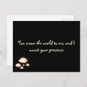 zu ermutigen, Gefängnisaufenthalt-Postkarten zu ka Postkarte (Vorne/Hinten)