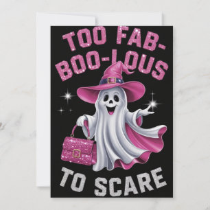 Zu fab-boo-lustvoll bis beängstigend feiertagskarte