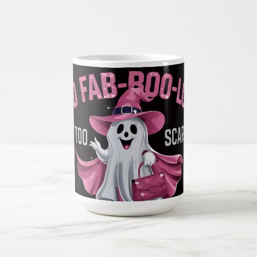 Zu fab-boo-lustvoll bis beängstigend kaffeetasse (Mittel)