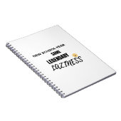 Zu faul zum Fokussieren Notizbuch Notizblock (Rechte Seite)