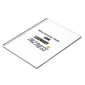 Zu faul zum Fokussieren Notizbuch Notizblock (Linke Seite)