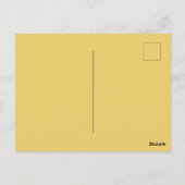 Zu Feuer - mehrfarbige Postkarte abstrakte Kunst (Rückseite)