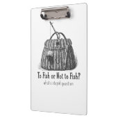 zu fischen oder Vintager Gerätkasten der nicht Klemmbrett (Links)