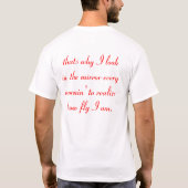 Zu fliegen T-Shirt (Rückseite)