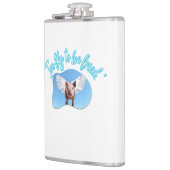 Zu fliegen, um Freund zu sein Flachmann (Links)